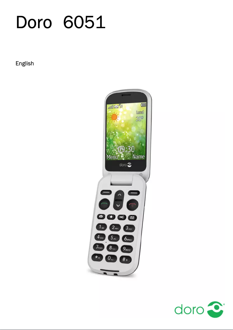 Page 1 de la notice Manuel utilisateur Doro 6051