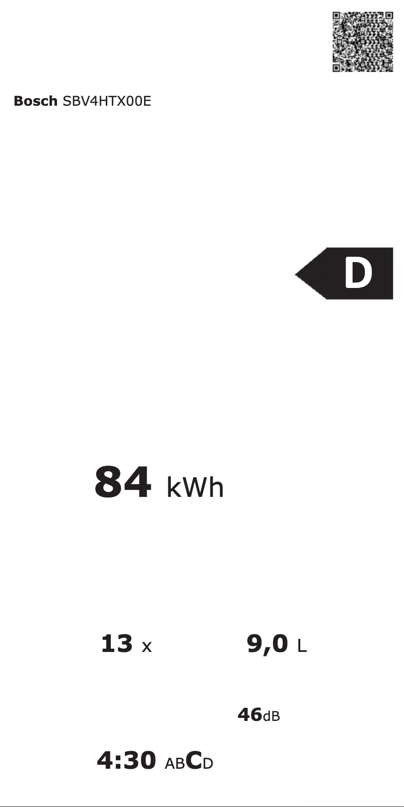 Image de la première page du manuel de l'appareil SBV4HTX00E