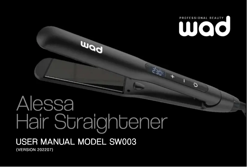 Page n°1 - Manuel utilisateur WAD Alessa