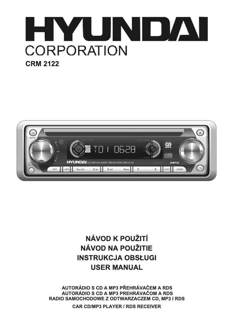 Page n°1 - Manuel utilisateur Hyundai CRM 2122