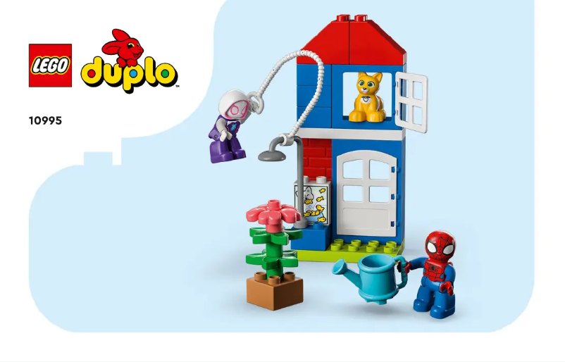 Page n°1 - Consignes visuelles Lego Duplo 10995