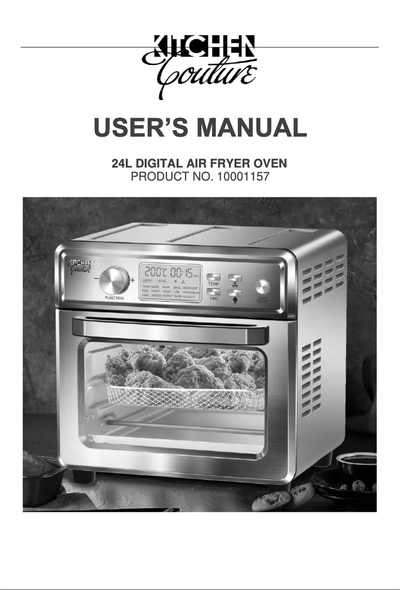 Page n°1 - Manuel utilisateur Kitchen Couture 10001157