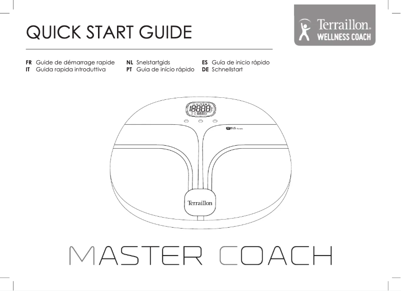 Page 1 de la notice Manuel utilisateur Terraillon Master Coach Ultra