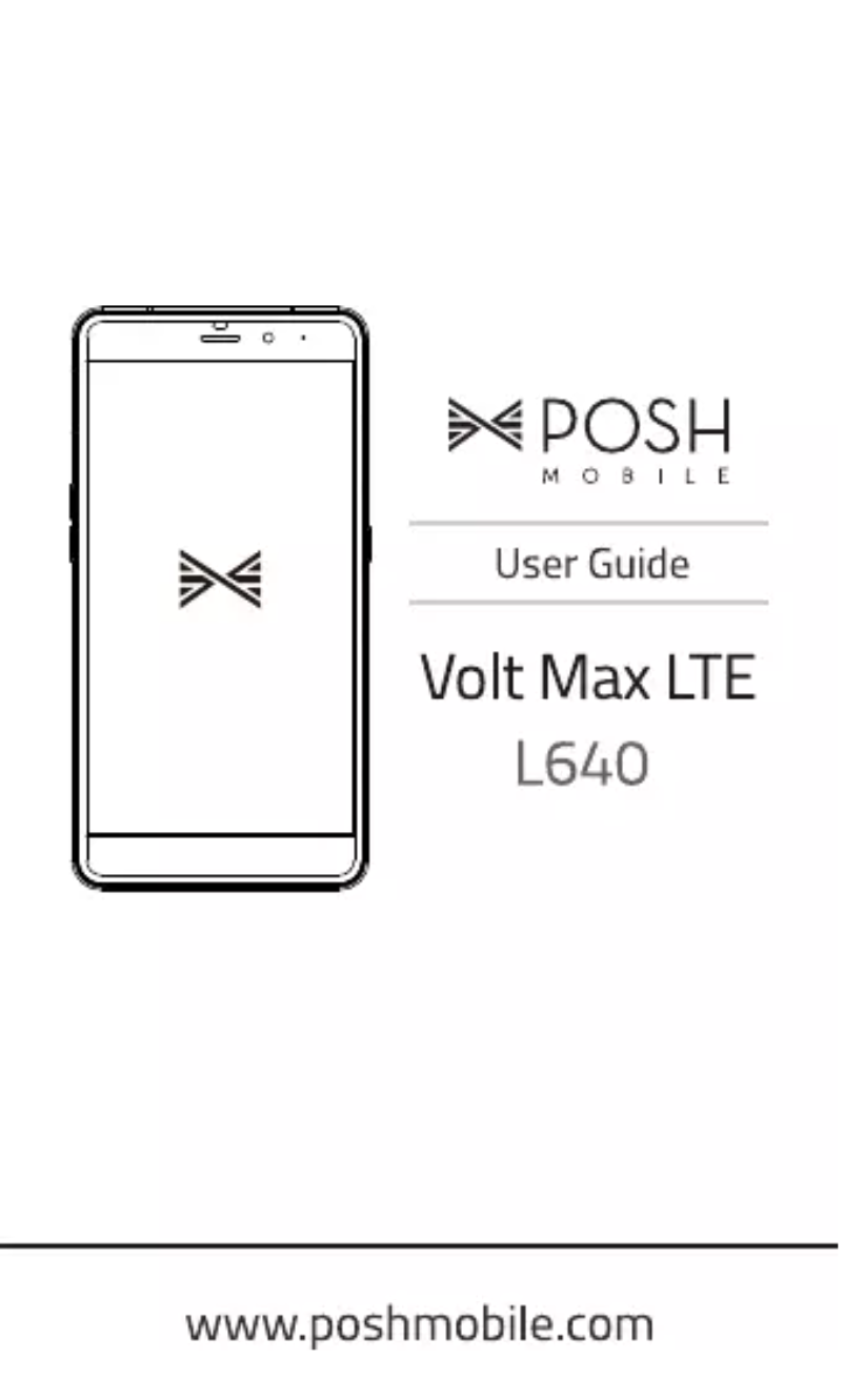 Image de la première page du manuel de l'appareil Volt Max LTE L640