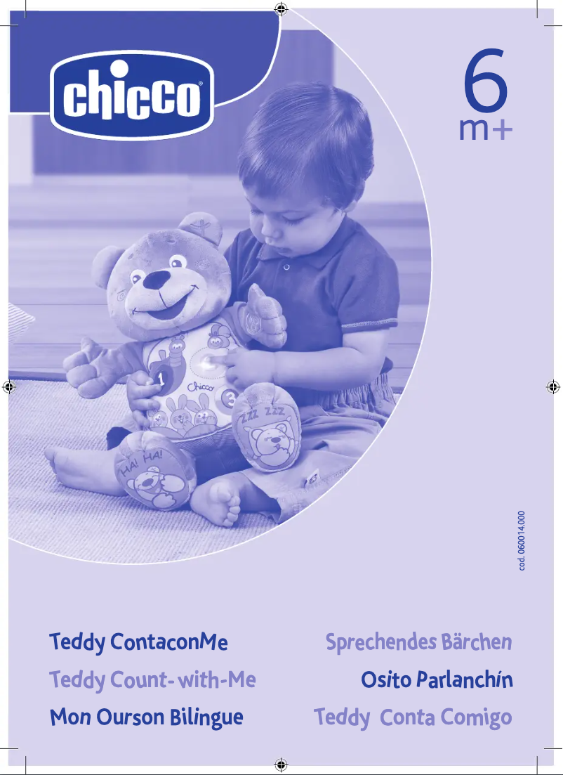 Page n°1 - Manuel utilisateur Chicco Teddy