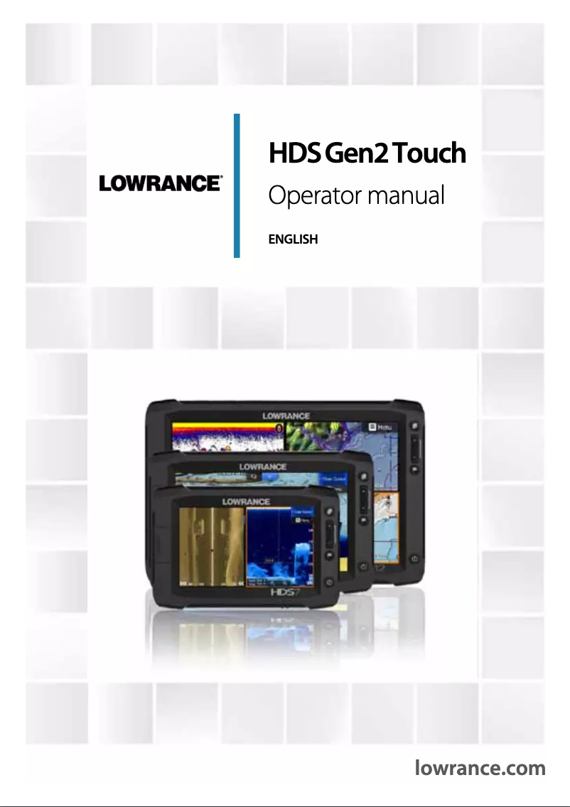 Page 1 de la notice Manuel utilisateur Lowrance HDS-7 Gen2 Touch