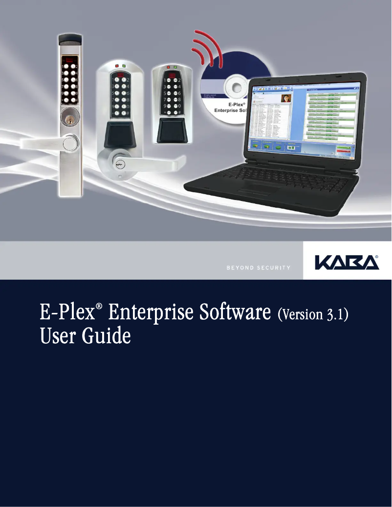 Image de la première page du manuel de l'appareil E-Plex Enterprise