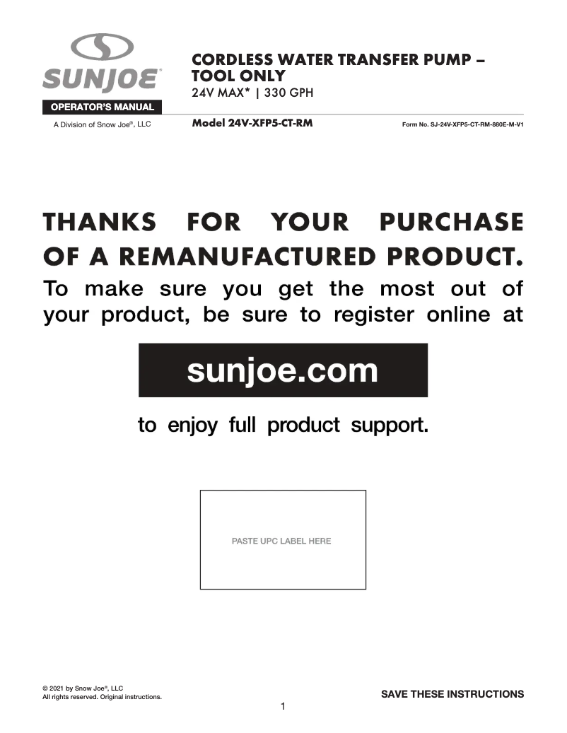 Image de la première page du manuel de l'appareil 24V-XFP5-CT-RM