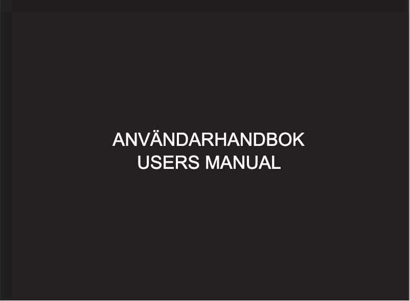 Image de la première page du manuel de l'appareil NITRO-X