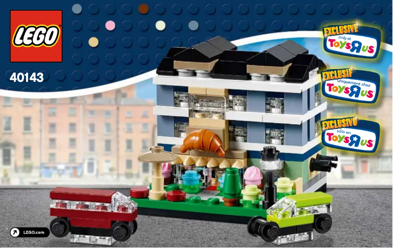 Page 1 de la notice Manuel utilisateur Lego Bricktober 40143