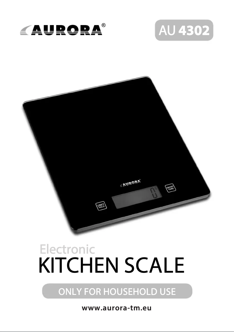 Imagen de la primera página del manual del dispositivo AU4302