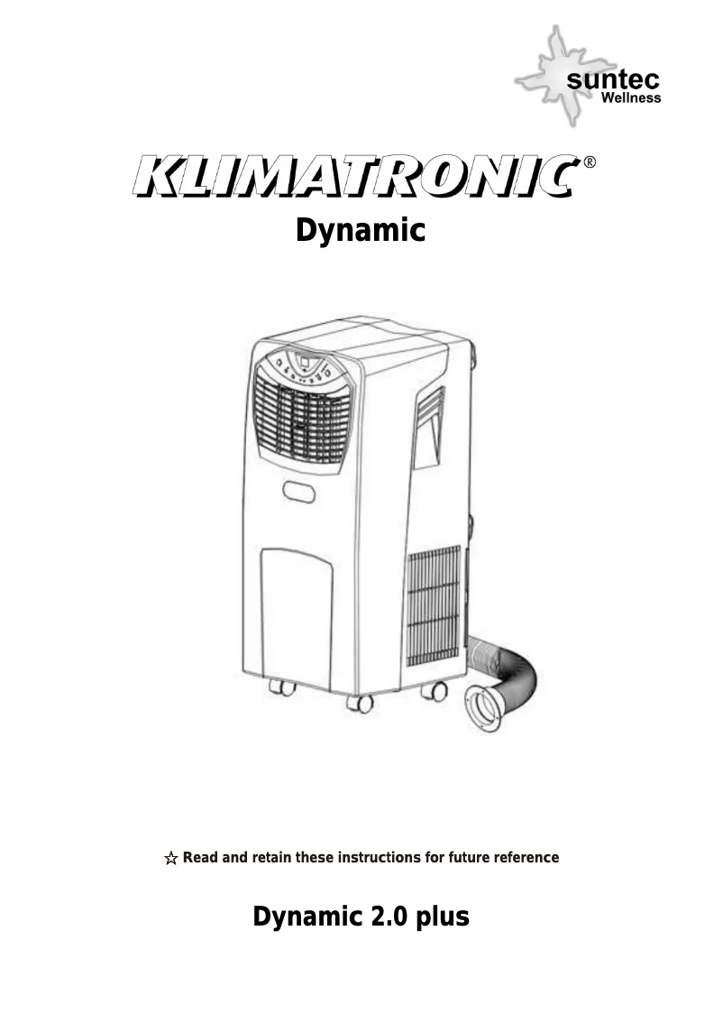 Página 1 del manual Manual de usuario Suntec Dynamic 2.0