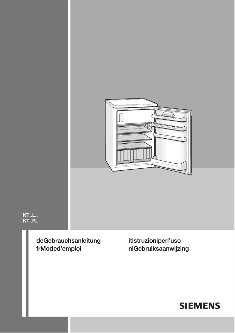 Image de la première page du manuel de l'appareil KT16LVW30