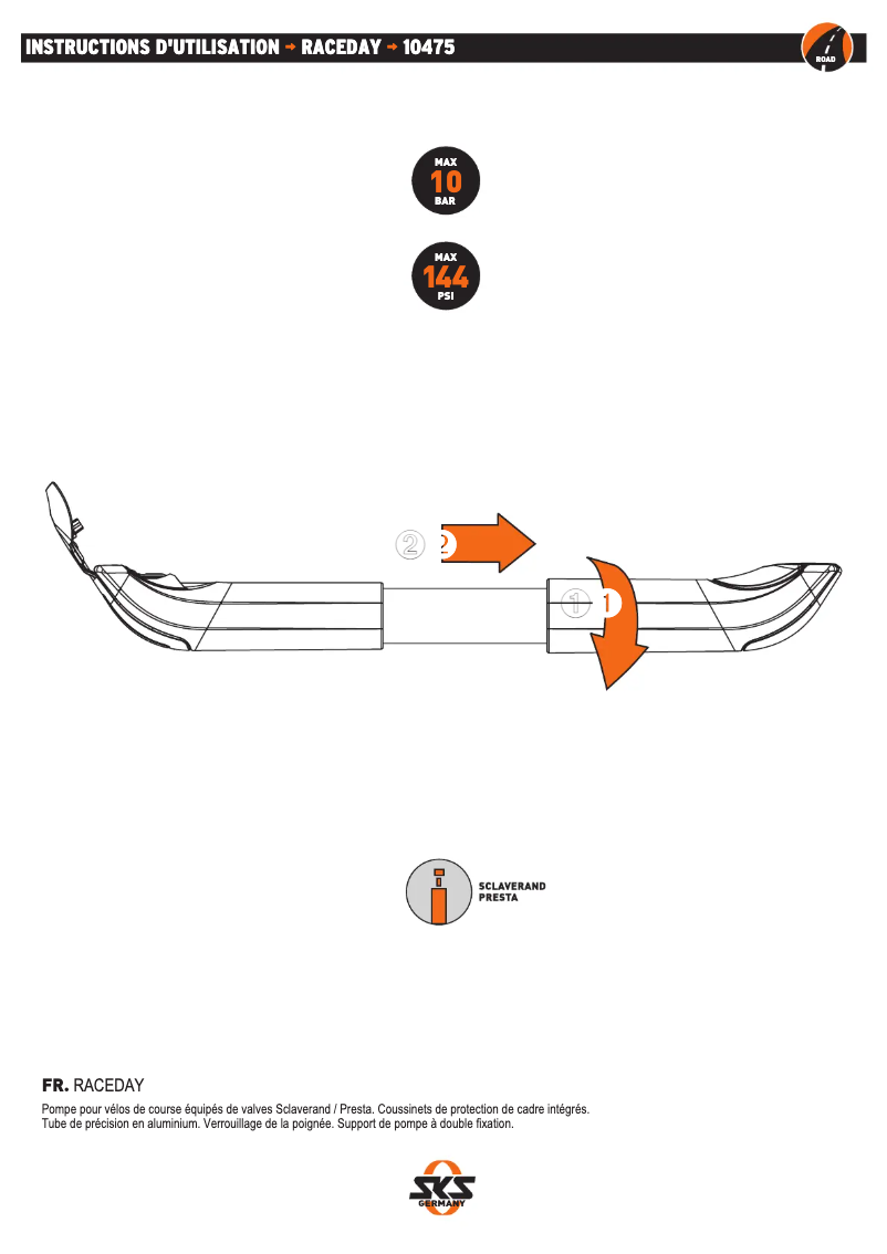 Página 1 del manual Manual de usuario SKS Raceday