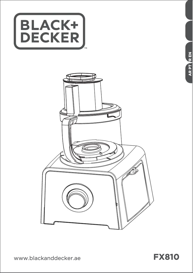 Página 1 del manual Manual de usuario Black & Decker FX810