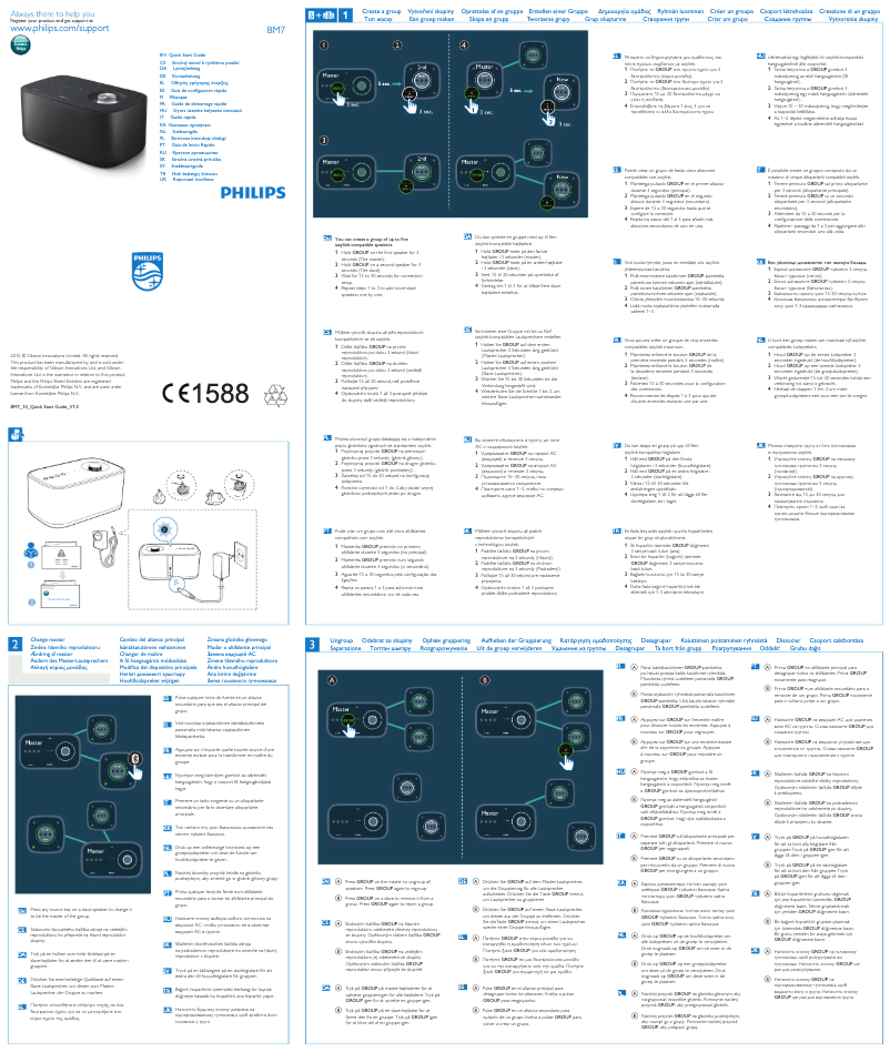 Página 1 del manual Manual de usuario Philips BM7B