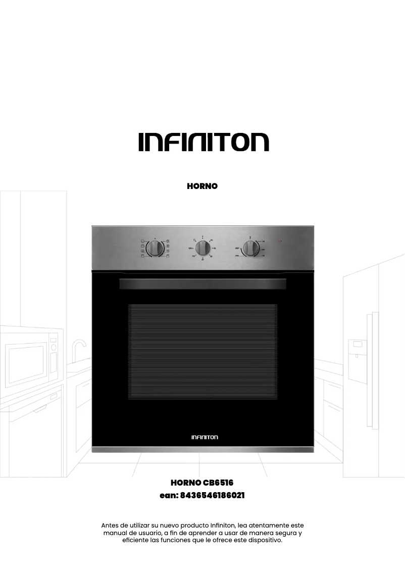 Page n°1 - Manuel utilisateur Infiniton HORNO CB6516