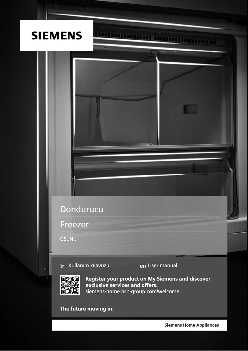 Image de la première page du manuel de l'appareil GS36NVIF0N