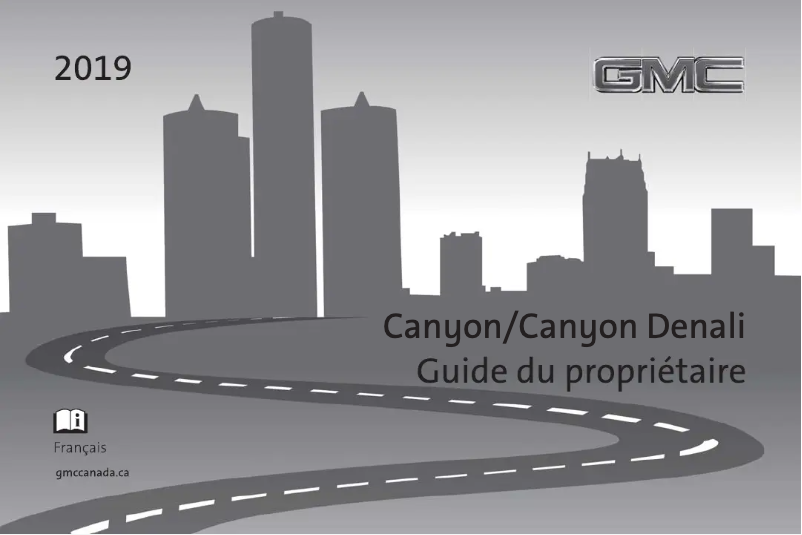 Image de la première page du manuel de l'appareil Canyon (2019)