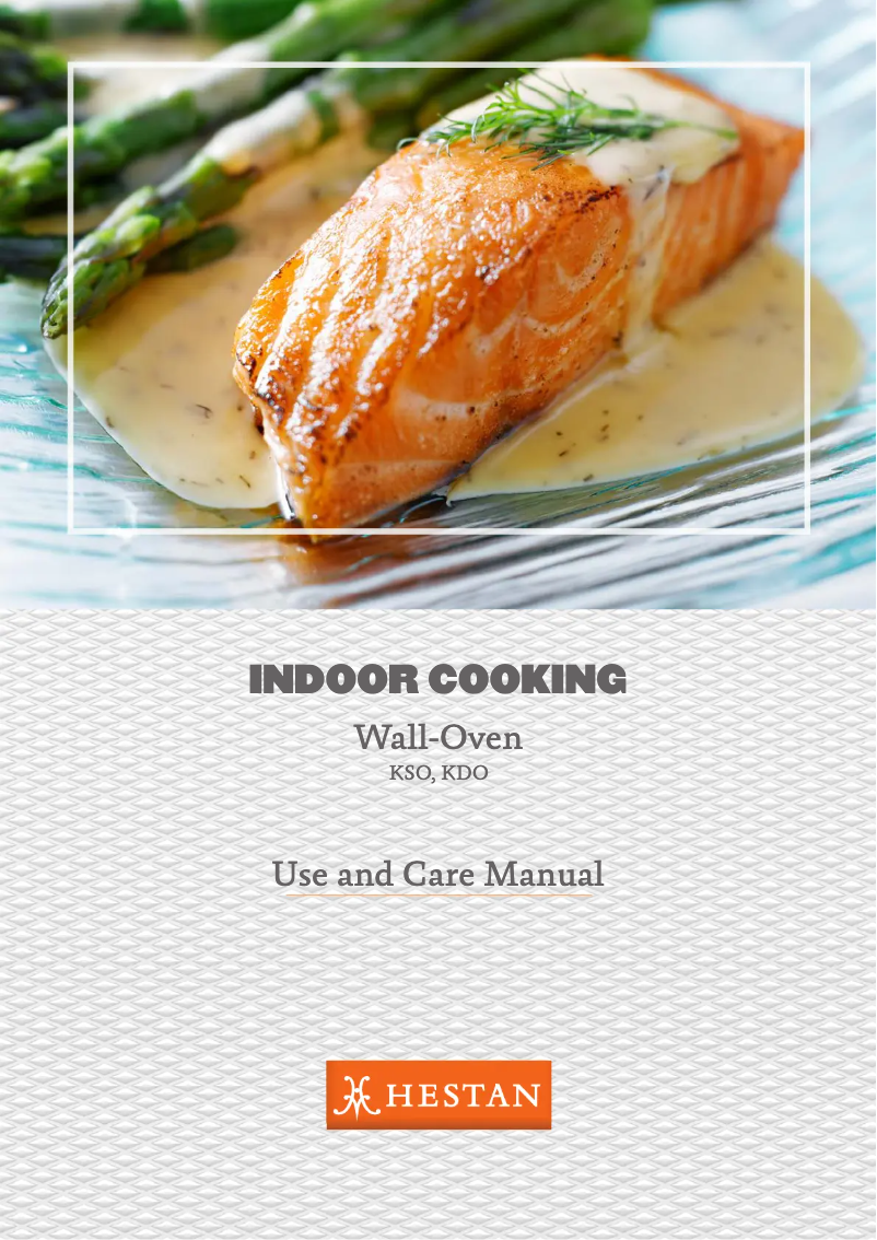 Page 1 de la notice Manuel utilisateur Hestan KSO30