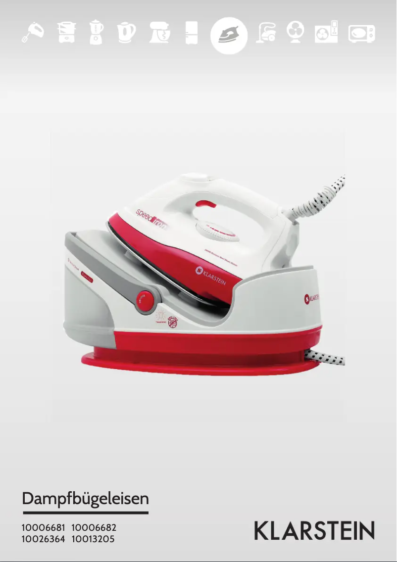 Page 1 de la notice Manuel utilisateur Klarstein 10006682