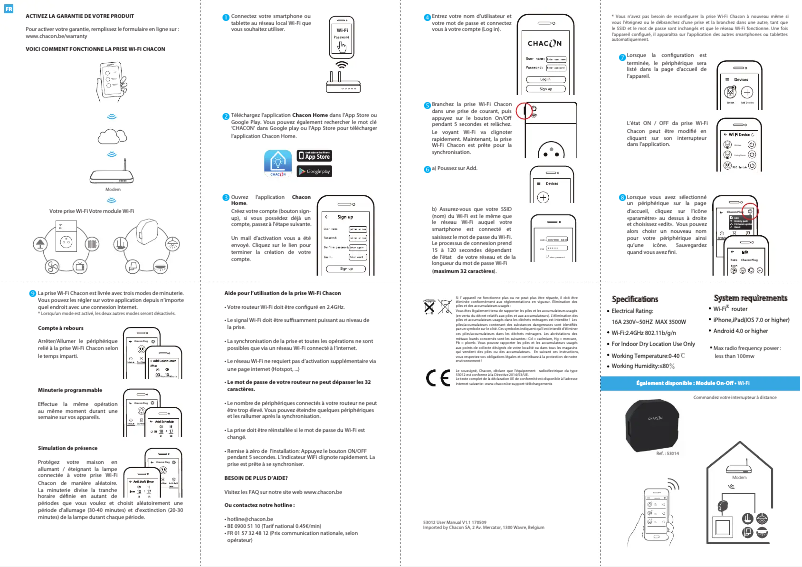 Image de la première page du manuel de l'appareil 53012