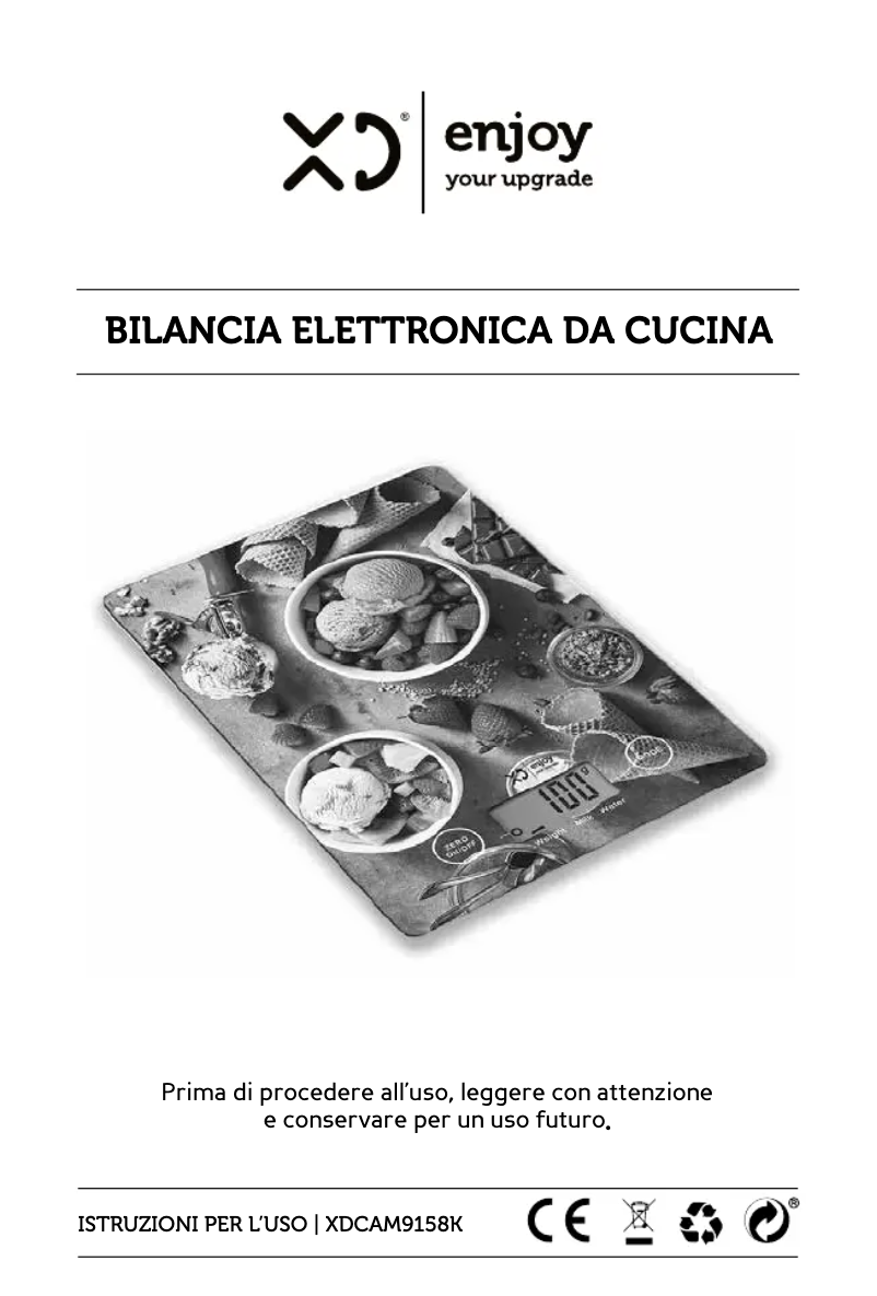 Page 1 de la notice Manuel utilisateur XD Enjoy XDCAM9158K