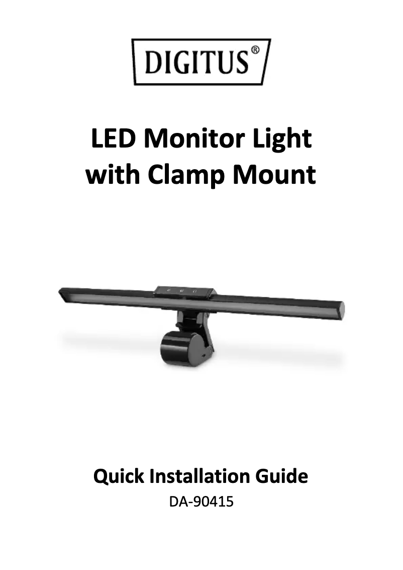 Image de la première page du manuel de l'appareil DA-90415