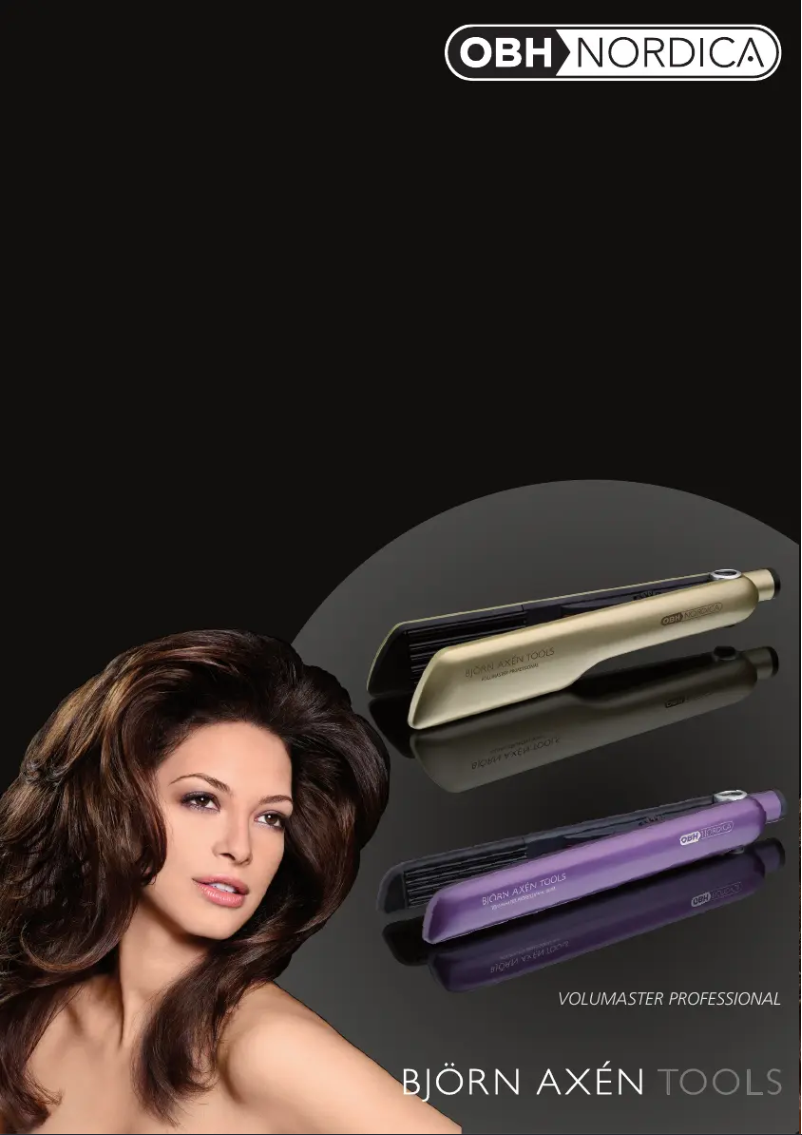 Page 1 de la notice Manuel utilisateur OBH Nordica Volumaster Professional