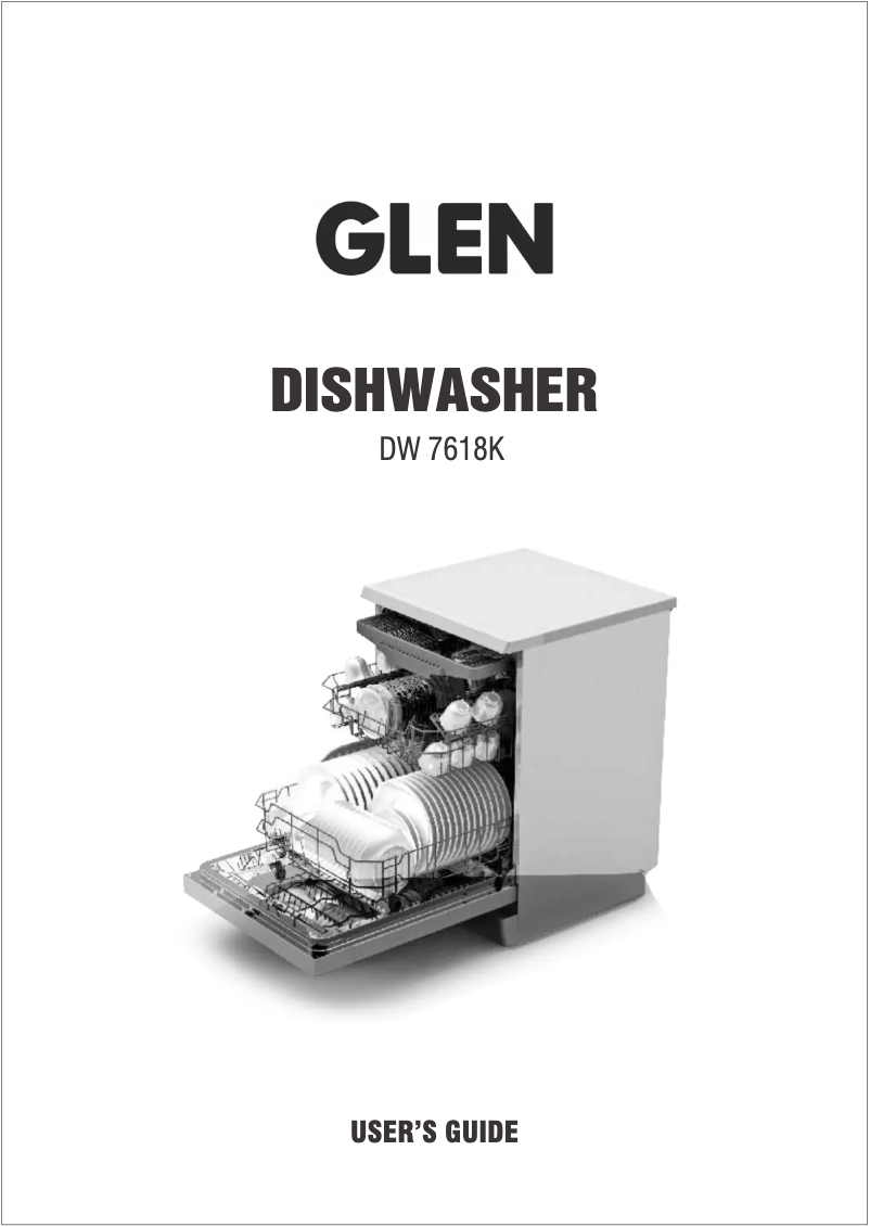 Page n°1 - Manuel utilisateur Glen DW 7618K