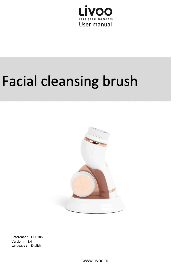 Página 1 del manual Manual de usuario Livoo DOS188