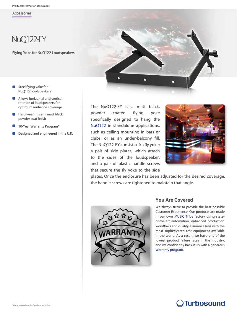 Imagen de la primera página del manual del dispositivo NuQ122-FY