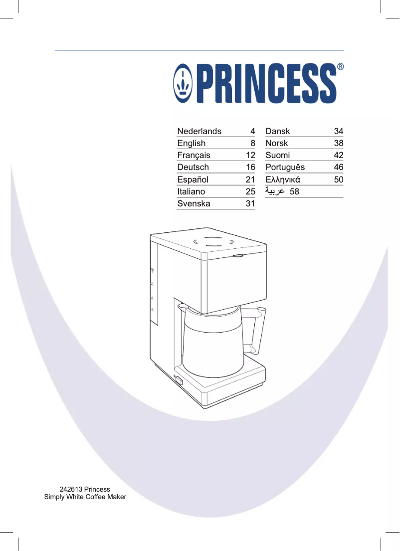Page n°1 - Manuel utilisateur Princess 242613
