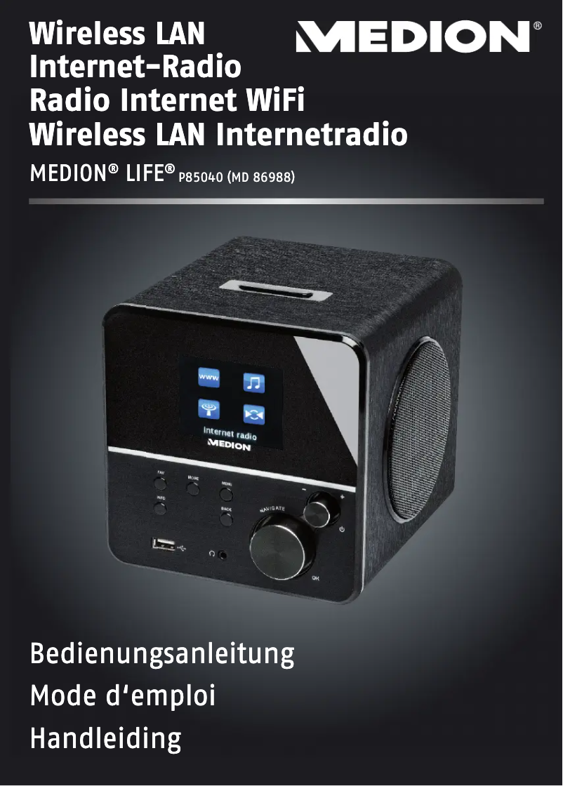 Page 1 de la notice Manuel utilisateur Medion LIFE P85040 (MD 86988)