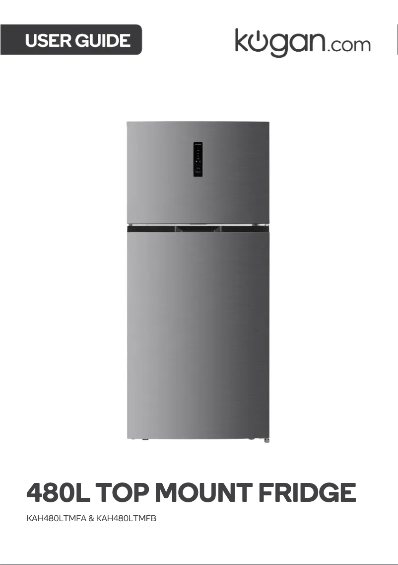 Page 1 de la notice Manuel utilisateur Kogan KAH480LTMFB