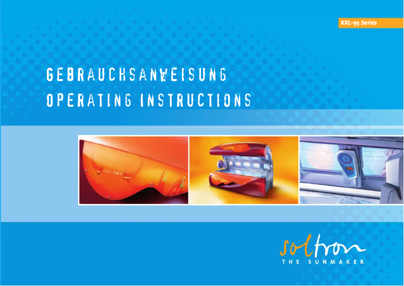 Page 1 de la notice Manuel utilisateur Soltron XXL-95