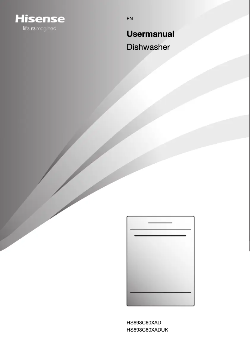 Page 1 de la notice Manuel utilisateur Hisense HS693C60XAD