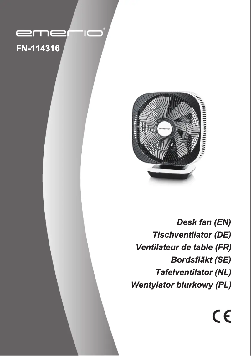 Image de la première page du manuel de l'appareil FN-114316