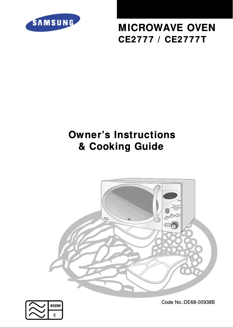 Page 1 de la notice Manuel utilisateur Samsung CE2777