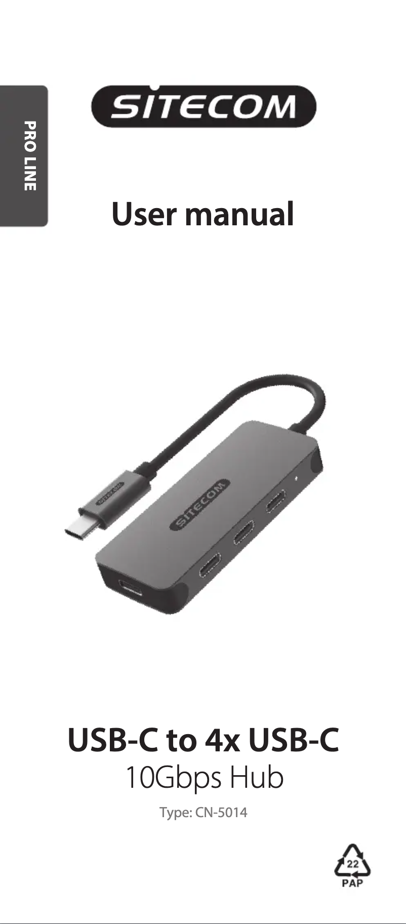 Image de la première page du manuel de l'appareil CN-5014