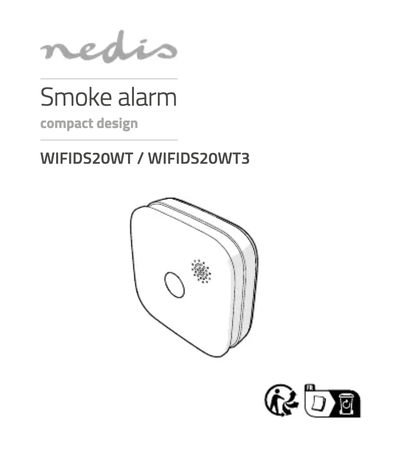 Page 1 de la notice Manuel utilisateur Nedis WIFIDS20WT