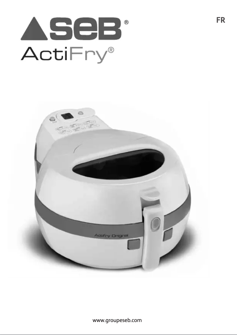 Page 1 de la notice Manuel utilisateur SEB Actifry Original