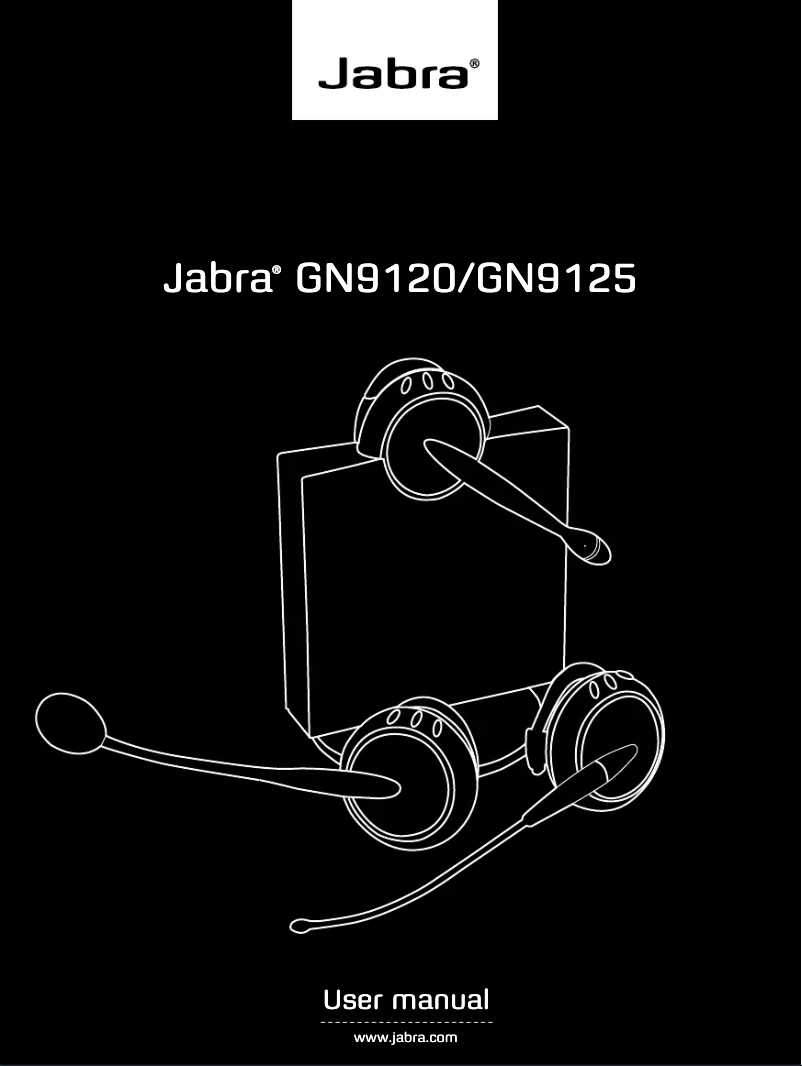 Page n°1 - Manuel utilisateur Jabra GN9120 Duo