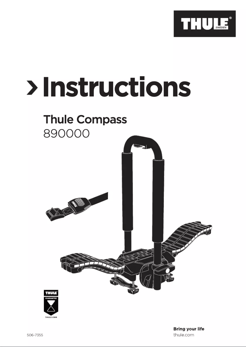 Image de la première page du manuel de l'appareil Compass