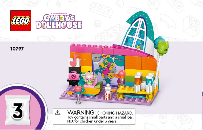 Page n°1 - Manuel utilisateur Lego Gabby's Dollhouse 10797