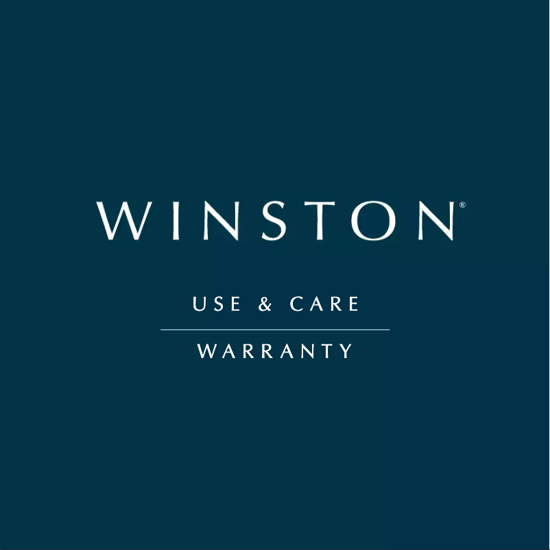 Page 1 de la notice Manuel utilisateur Winston HQ21009TPW