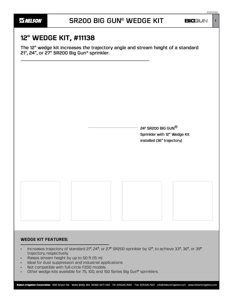 Page 1 de la notice Guide d'installation Nelson SR200