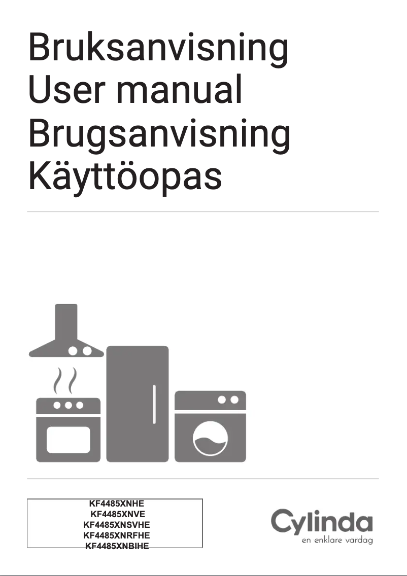 Image de la première page du manuel de l'appareil KF4485XNHE