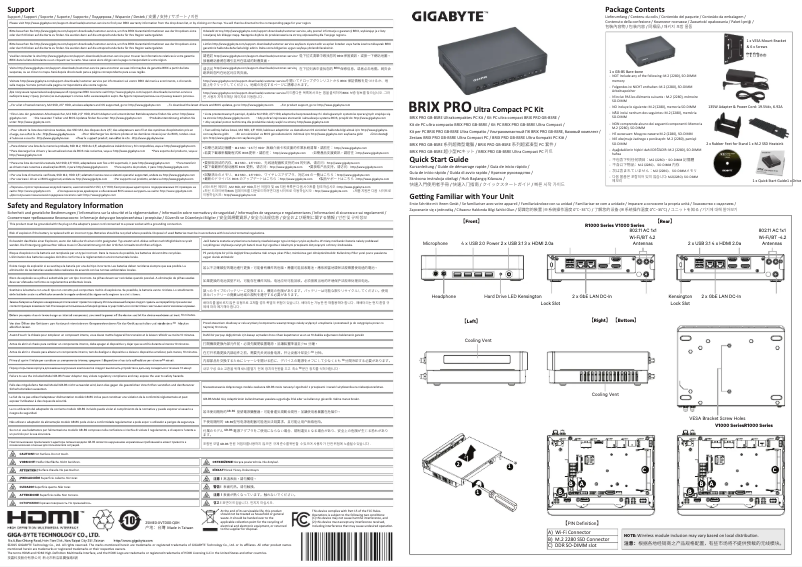 Page n°1 - Manuel utilisateur Gigabyte GB-BSRE-1605