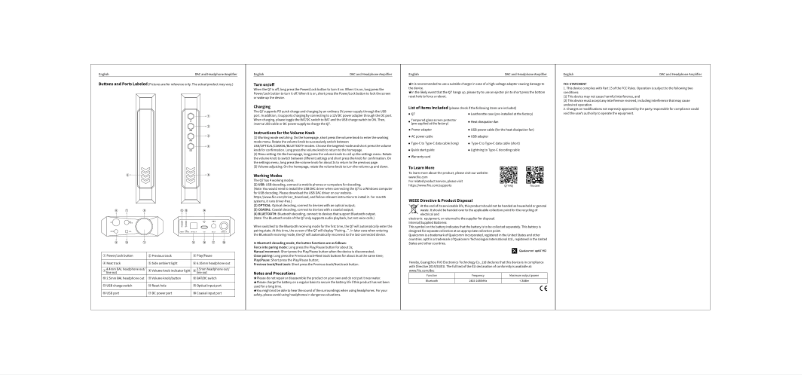 Page 1 of the manual User Manual FiiO Q7